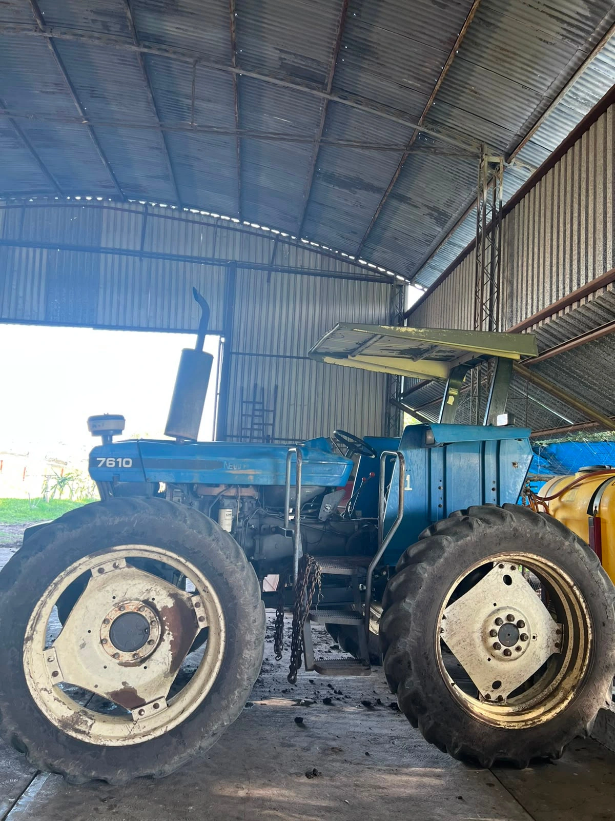 Equipamiento utilizado durante la cosecha